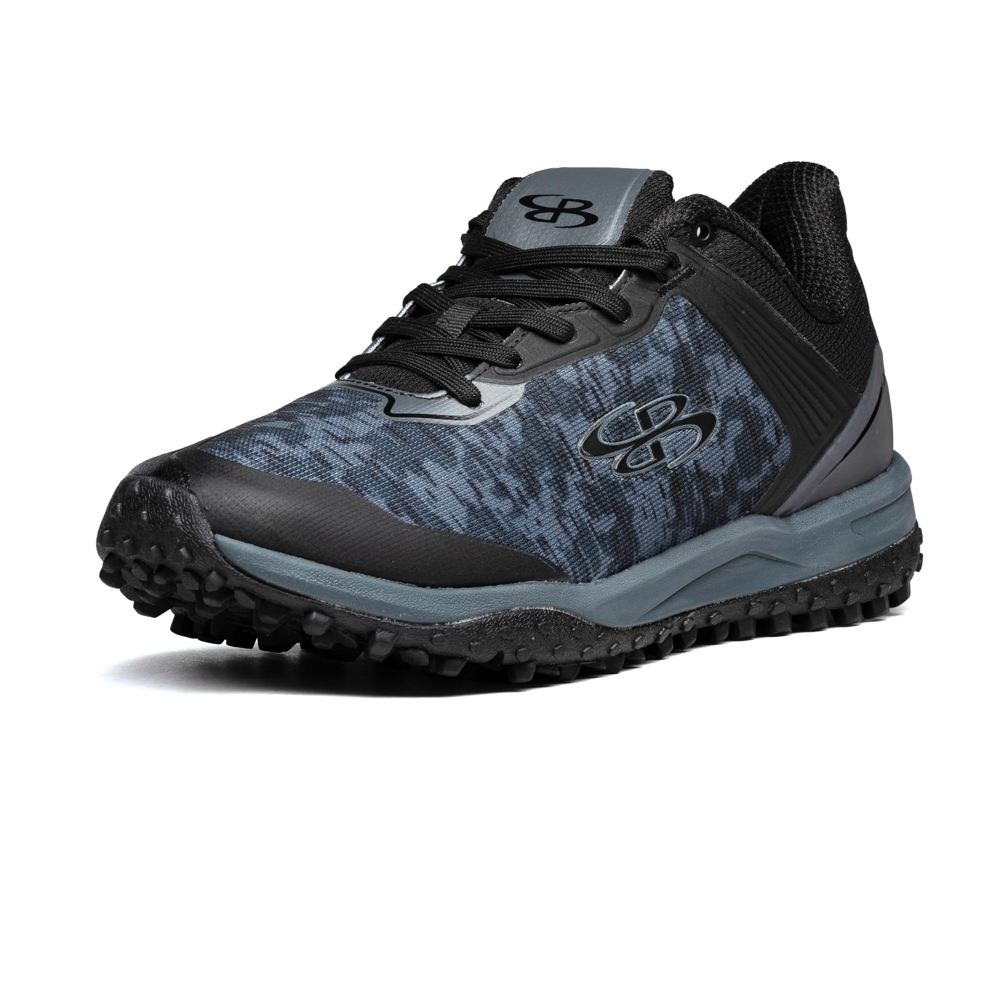 Boombah Viper Women's Show Turf Black/Charcoal - Size 8.5