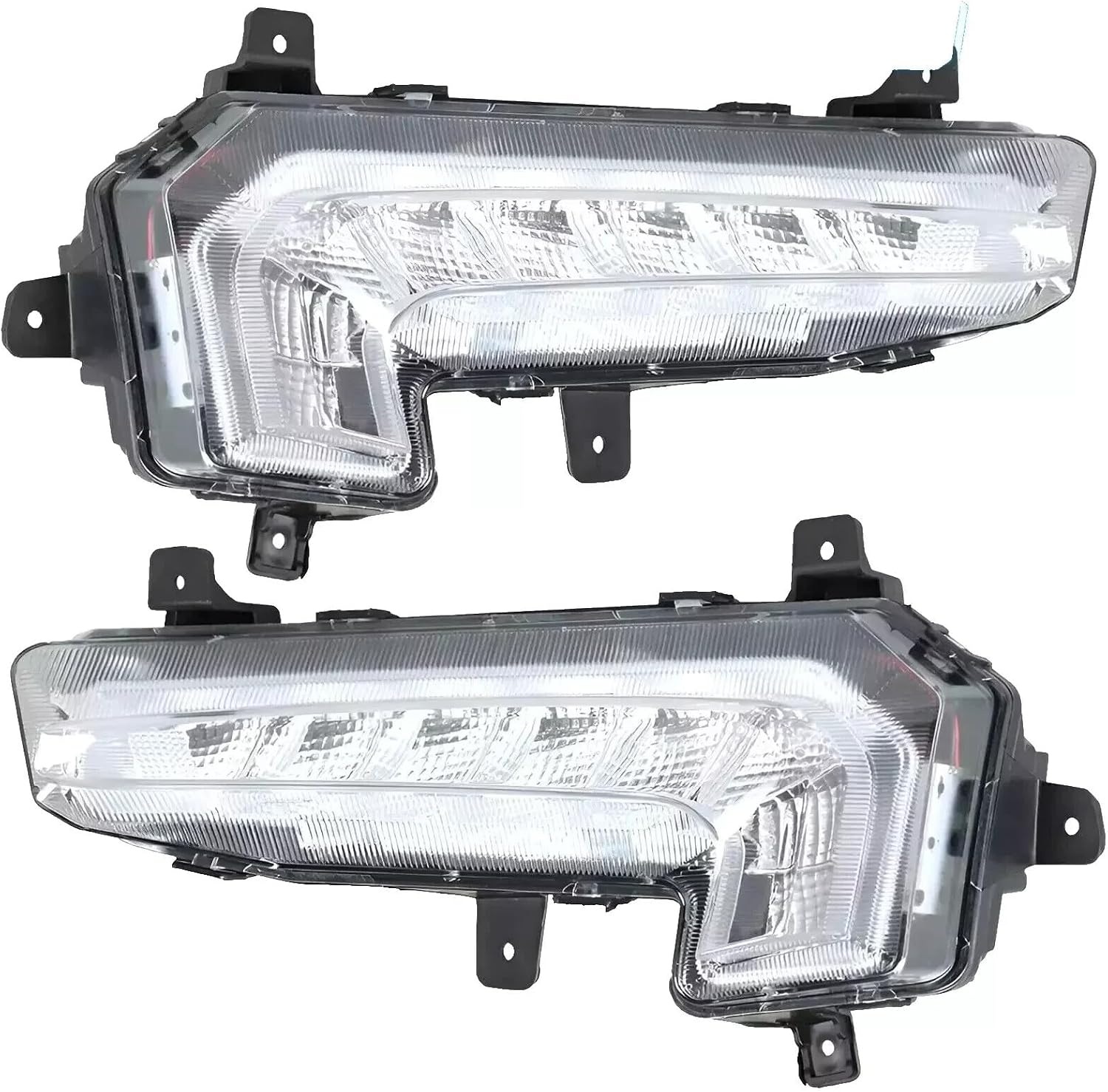 Front Bumper Cover Fascia & Grille Assembly Fit for Chevy Malibu 2016-2018 Bumper Grille Cover Headlight Kit