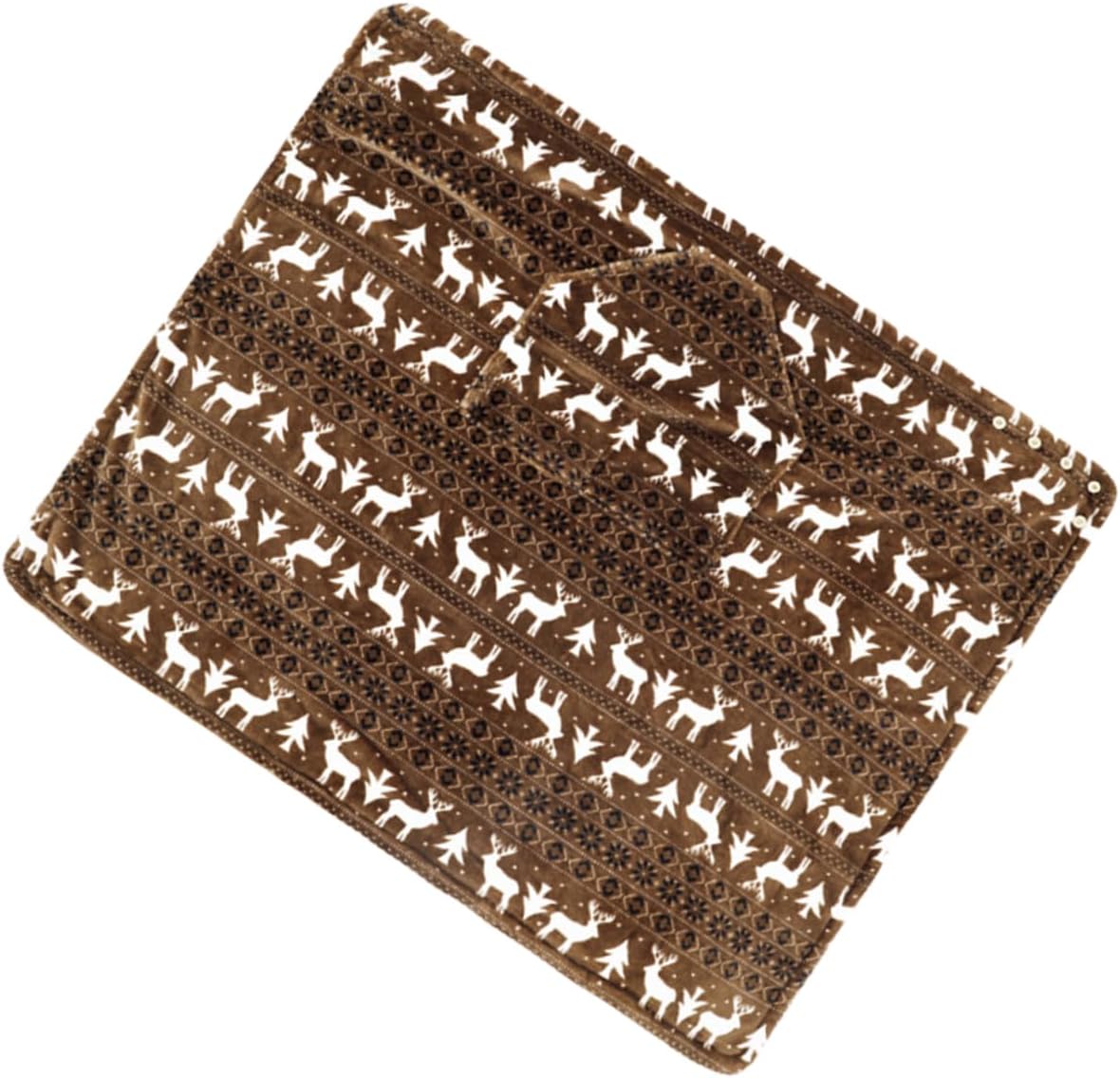 Mikinona Skin-Friendly Wheelchair Blanket Throw for Bed Office Travel Elderly Winter Nursing Home Care