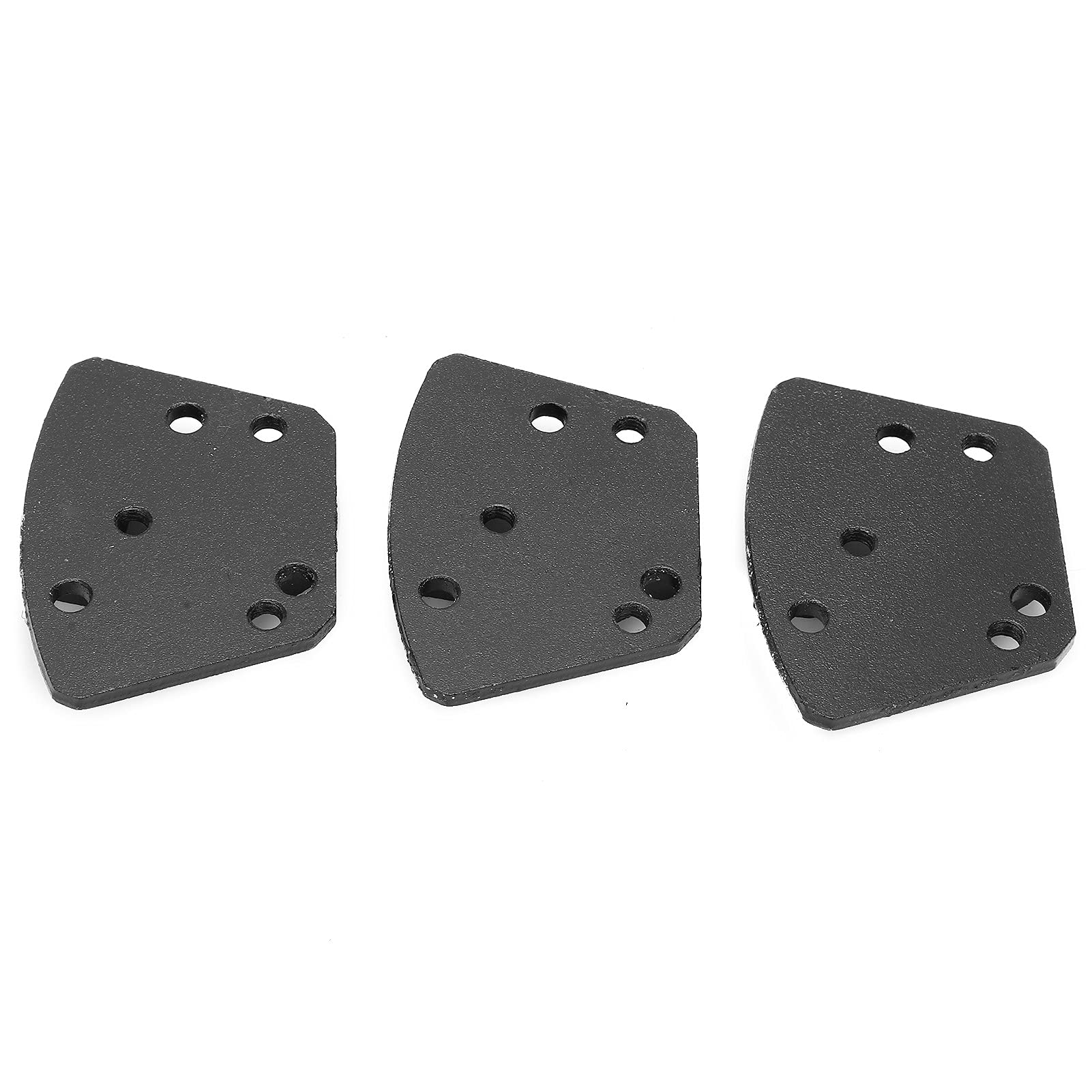 Diamant-Schleifschuhe, 3 Stück, Trapez-Diamant-Schleifschuhe, 16# Betonfarbe, Boden, Aggressives Schneiden, Polierpads mit 2 Pfeilzähnen Zum Betonschleifen und Polieren