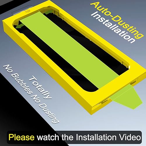 Miniatura 72 de Ferilinso Protector de pantalla diseñado para iPhone 13 Mini, paquete de 3 unidades de vidrio templado HD con 2 protectores de lente de cámara