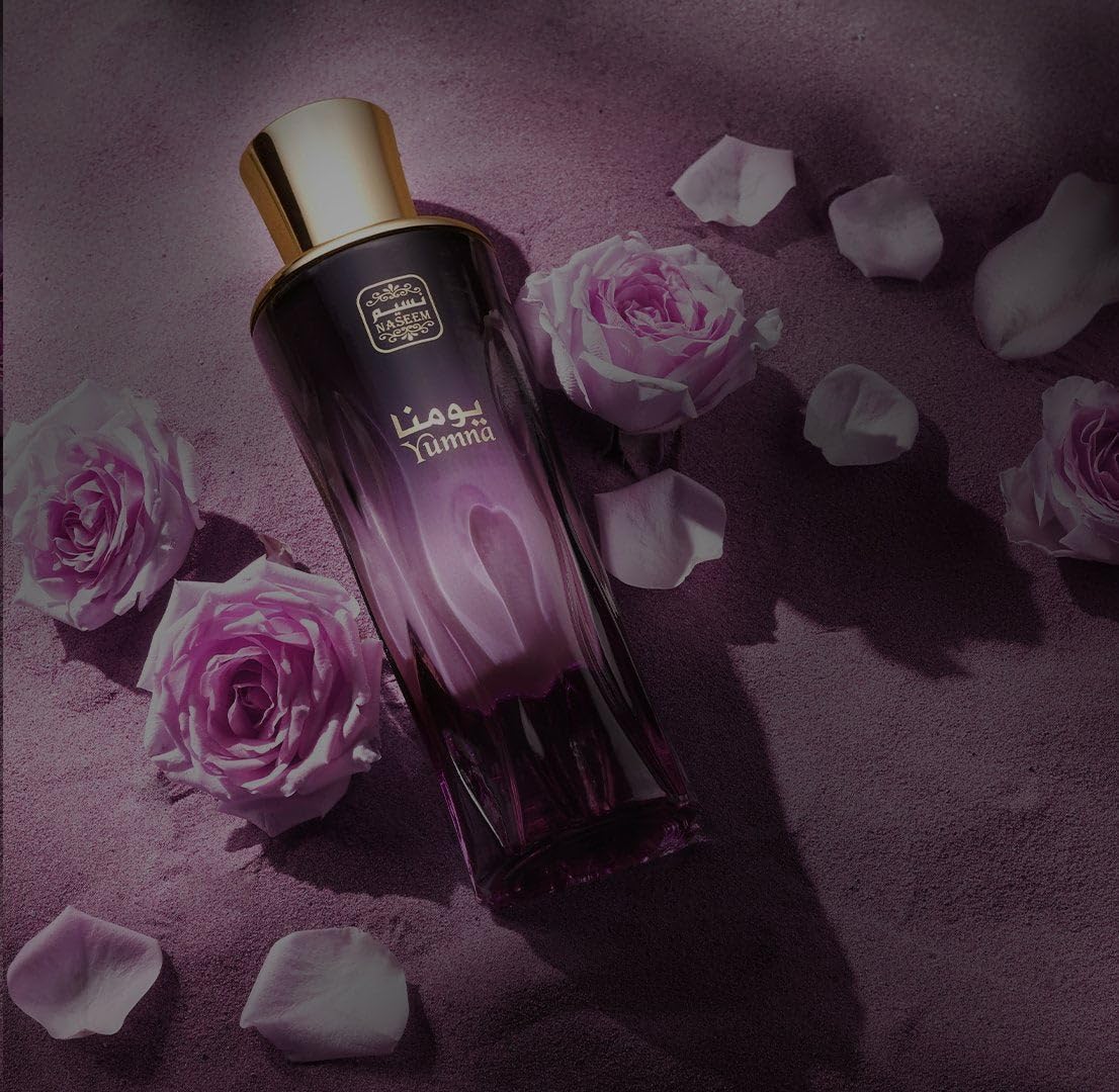 Naseem Yumna Non Alcoholic Perfume 80 ml - Unisex Refreshing Eau De Parfum with Orange, Lavender & Musk, Long Lasting Hypoallergenic Fragrance - Image 2