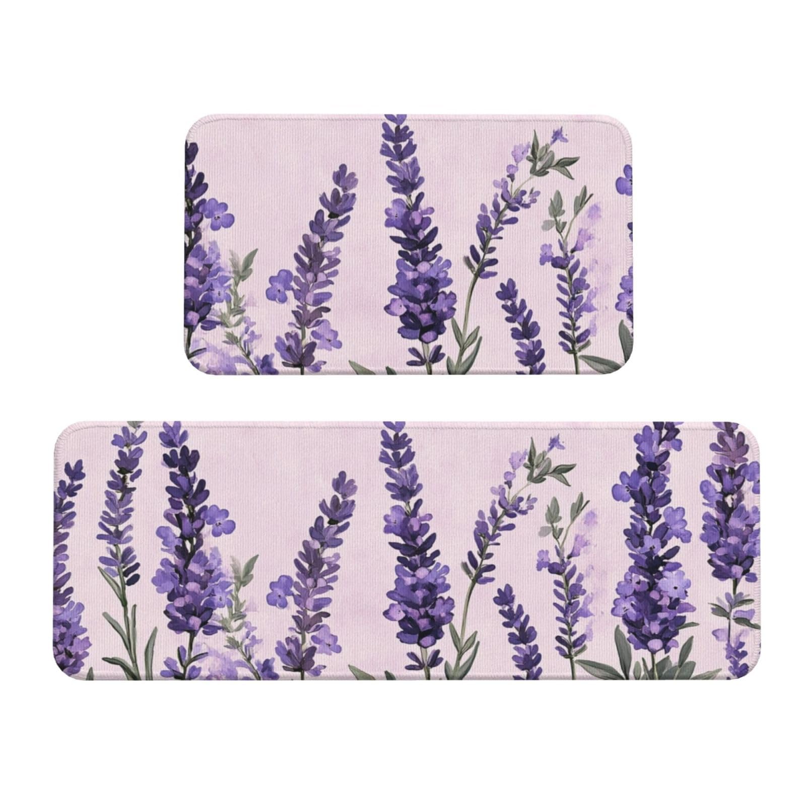 Tapetes de cocina acolchados para dar un toque floral, cómodo y seguro a tu hogar