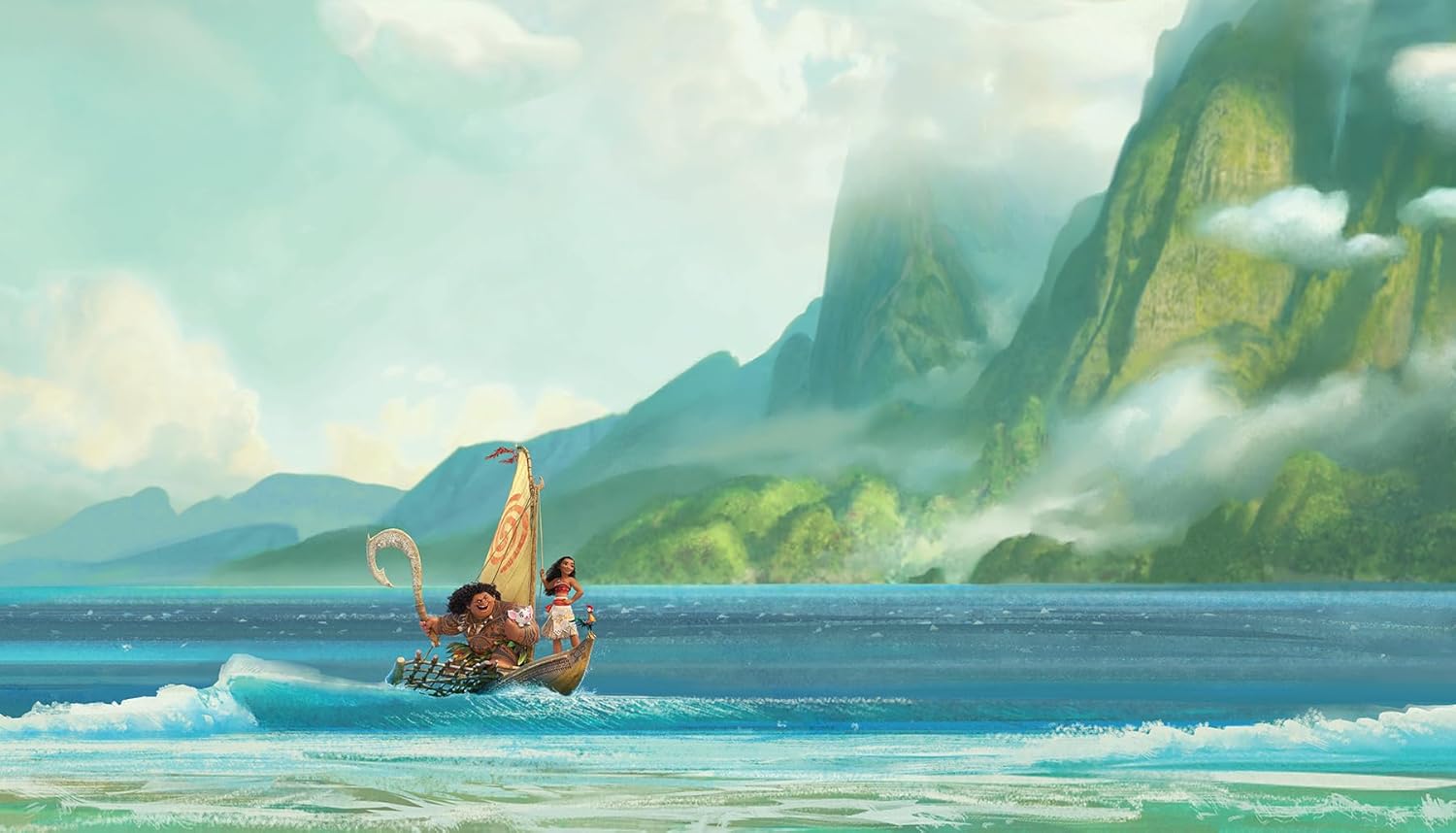 Moana Peel and Stick Wall Mural by RoomMates, RMK12366M
