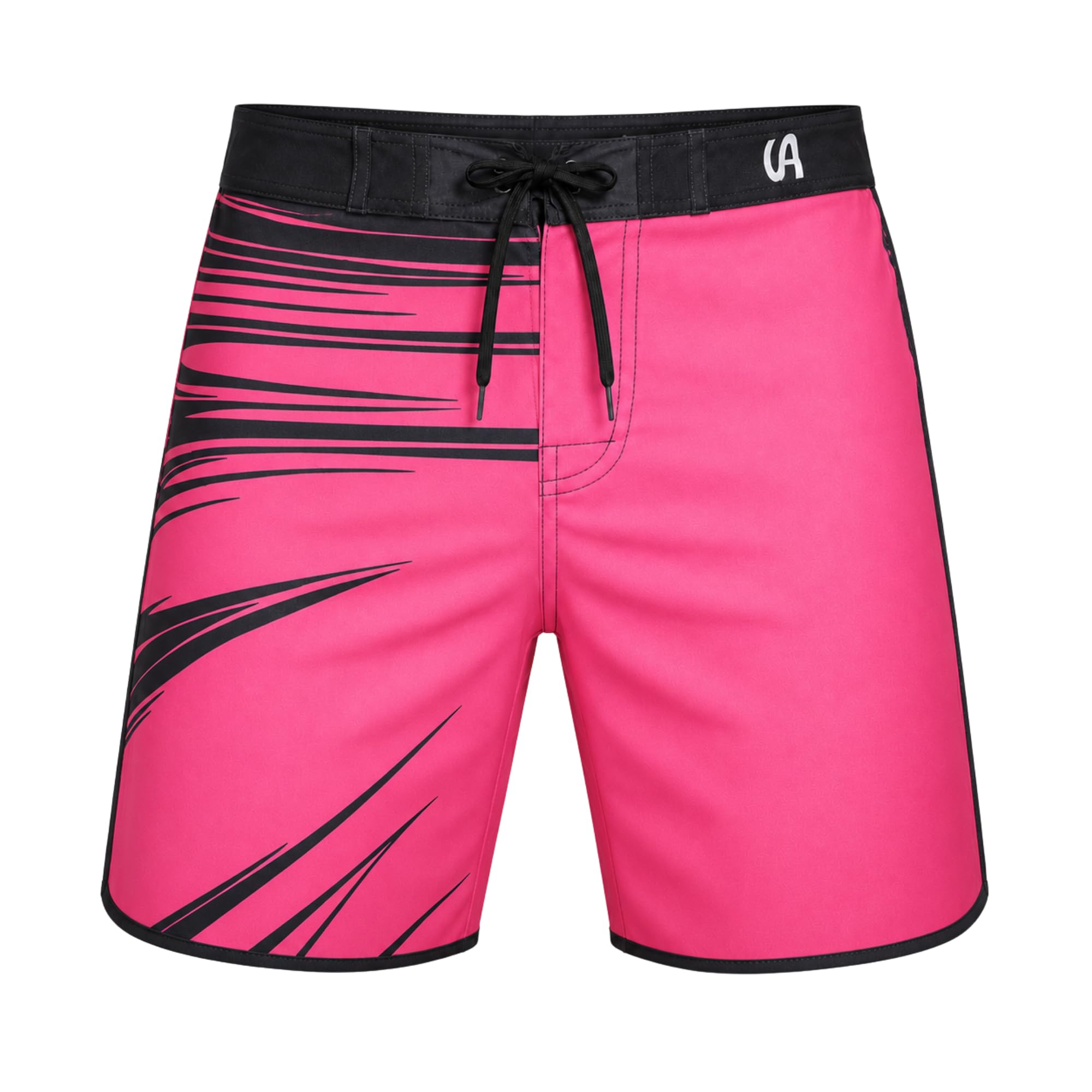 Men's Physique Competition Shorts – Vivid Obsidian | 4-Way Stretch Bodybuilding Stage Shorts for Men | Lightweight Performance Board Shorts for Fitness Contest, Posing & Beach Wear-picture-27