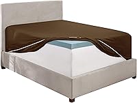 Vista 2 de Clara Clark Sábana bajera, bolsillo extra profundo para colchón profundo, solo sábana bajera suave de lujo, tamaño Queen, color marrón chocolate