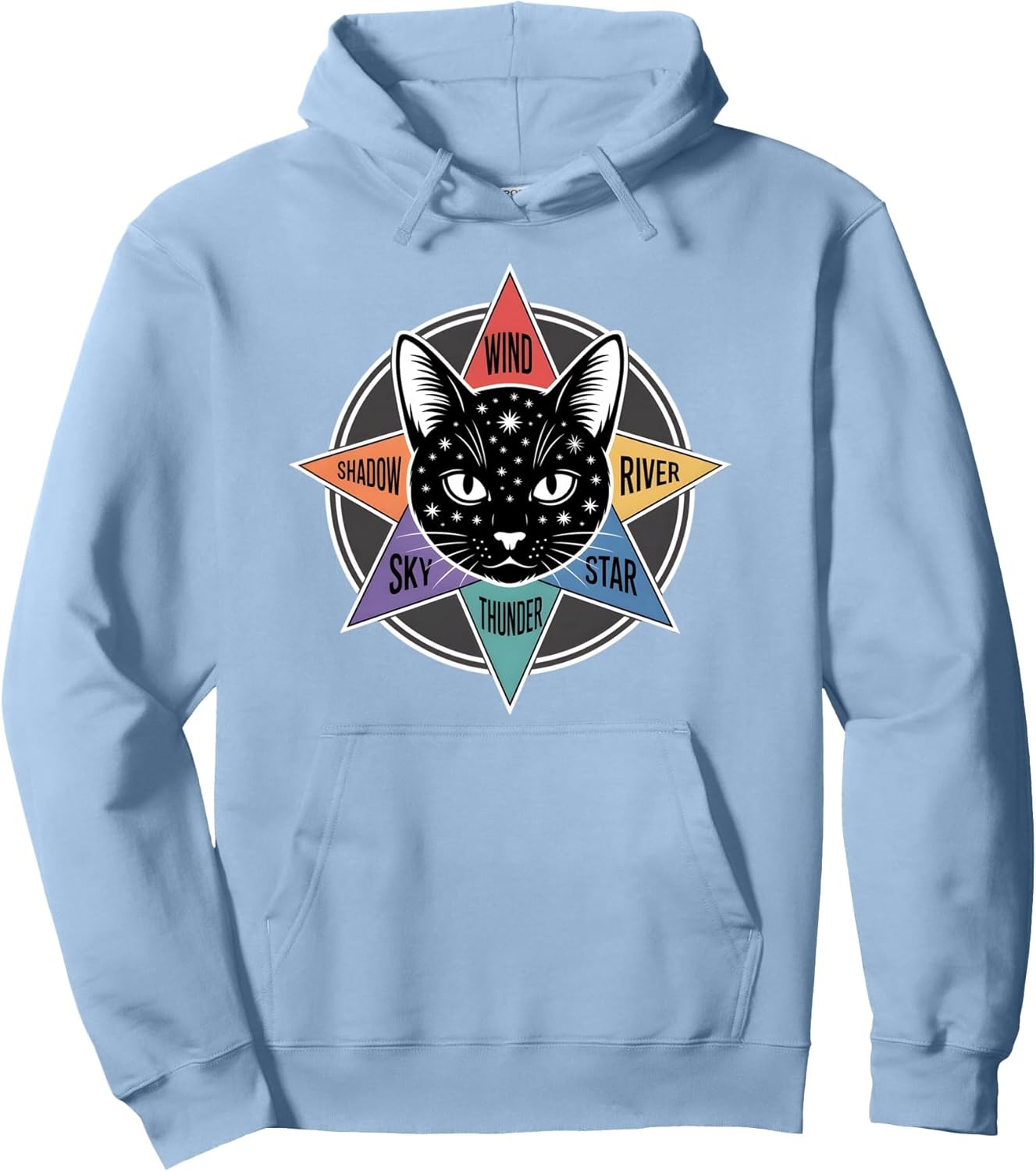 Wind Shadow River Star Thunder Sky Cat Feline Warriors Pullover Hoodie