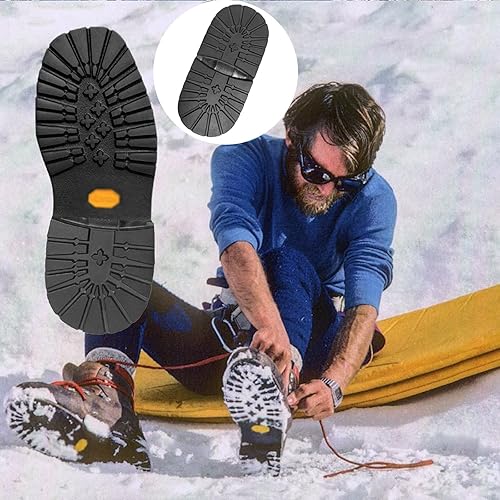 Miniatura 3 de 2 pares de suelas de goma de repuesto para zapatos deportivos, zapatos de cuero con tacón de goma frontal antideslizantes, suaves, flexibles y