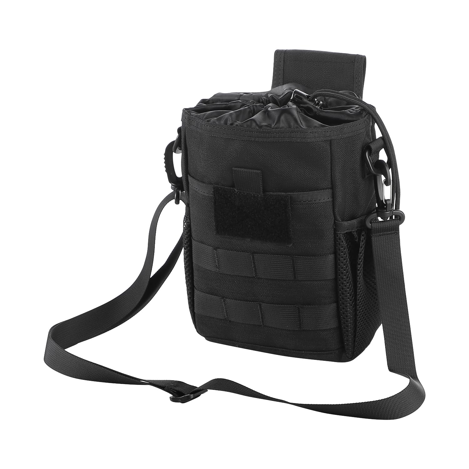 JNGUOSICN Outdoor Military Tactical Messenger Backpack for Men Small Shoulder Bags Mini Cross Body Bag Waterproof Canvas Messenger Bag Case for Working Camping Hiking Fishing