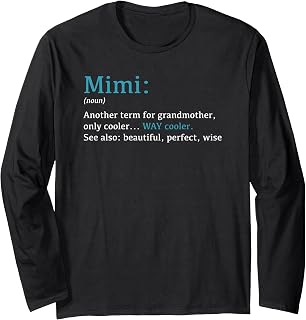 Mimi Design - Definition Long Sleeve T-Shirt
