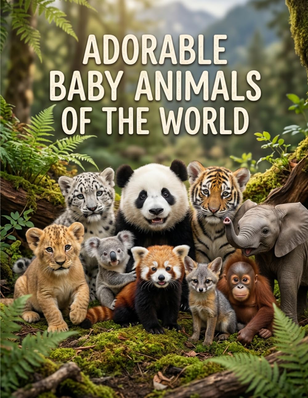 Adorable Baby Animals of the World: A Full-Color Picture Book for Seniors with Alzheimer's or Dementia