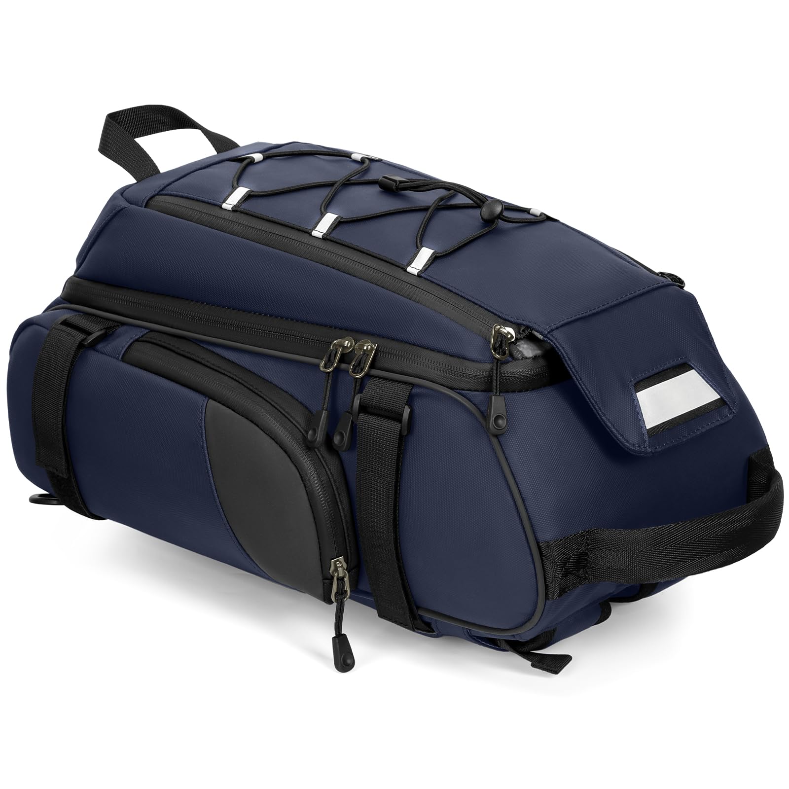 RAINSMORE Bike Bag for Bicycle Rear Rack 15L Waterproof Ebike Trunk Bag