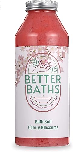 Better Baths Sal de baño de recuperación muscular y articular, refrescante y restauradora, perfecta para rejuvenecer la relajación después del
