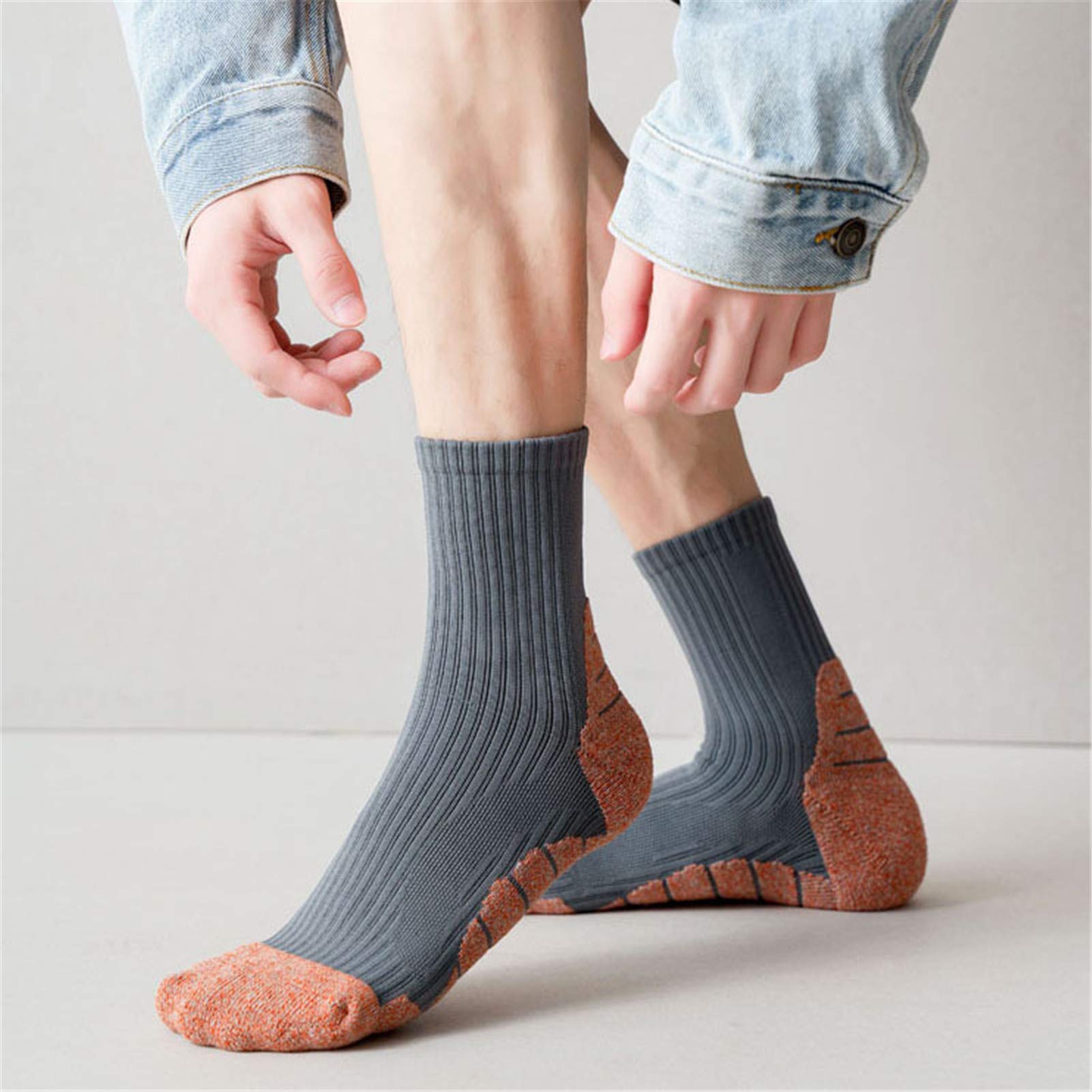 Calcetines de Deporte escotadas Pro para Hombre Mujer y Niño 10 Pares Tex Estándar 100 Calcetines Cortos Tobilleros Deportivos Zapatilla Transpirable