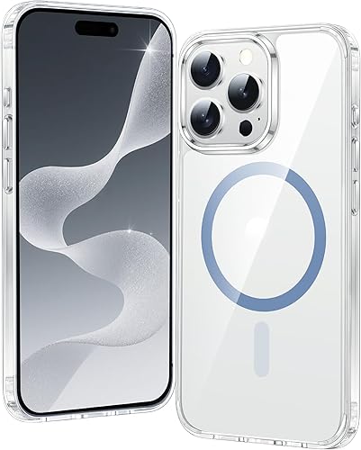 Miniatura 1563 de Fntcase Funda para iPhone 15 Plus y 14 Plus de 6.7 pulgadas, magnética, a prueba de golpes de grado militar, antiamarilleo, delgada, protectora