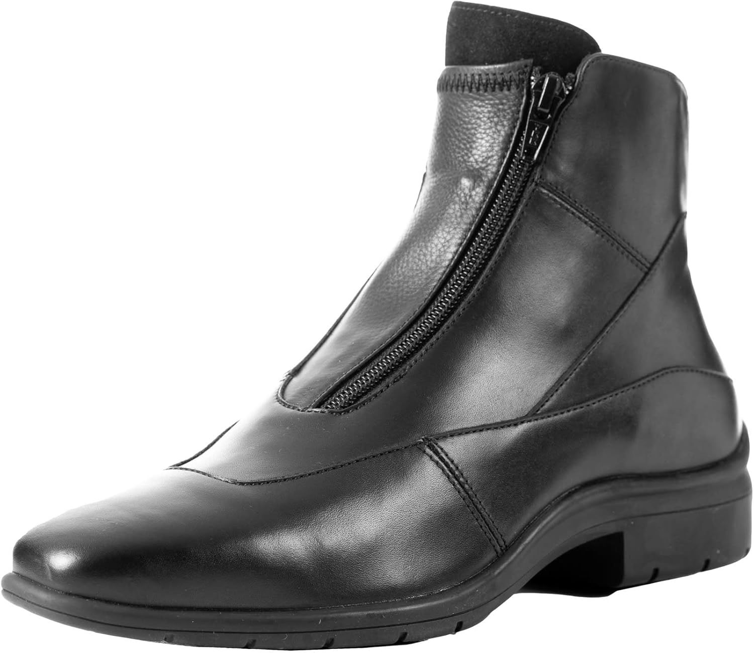 Equinavia Tess Premium Leather Womens Zip-Up Paddock Boots | Comfortable Sporty Equestrian Horse Riding Boots