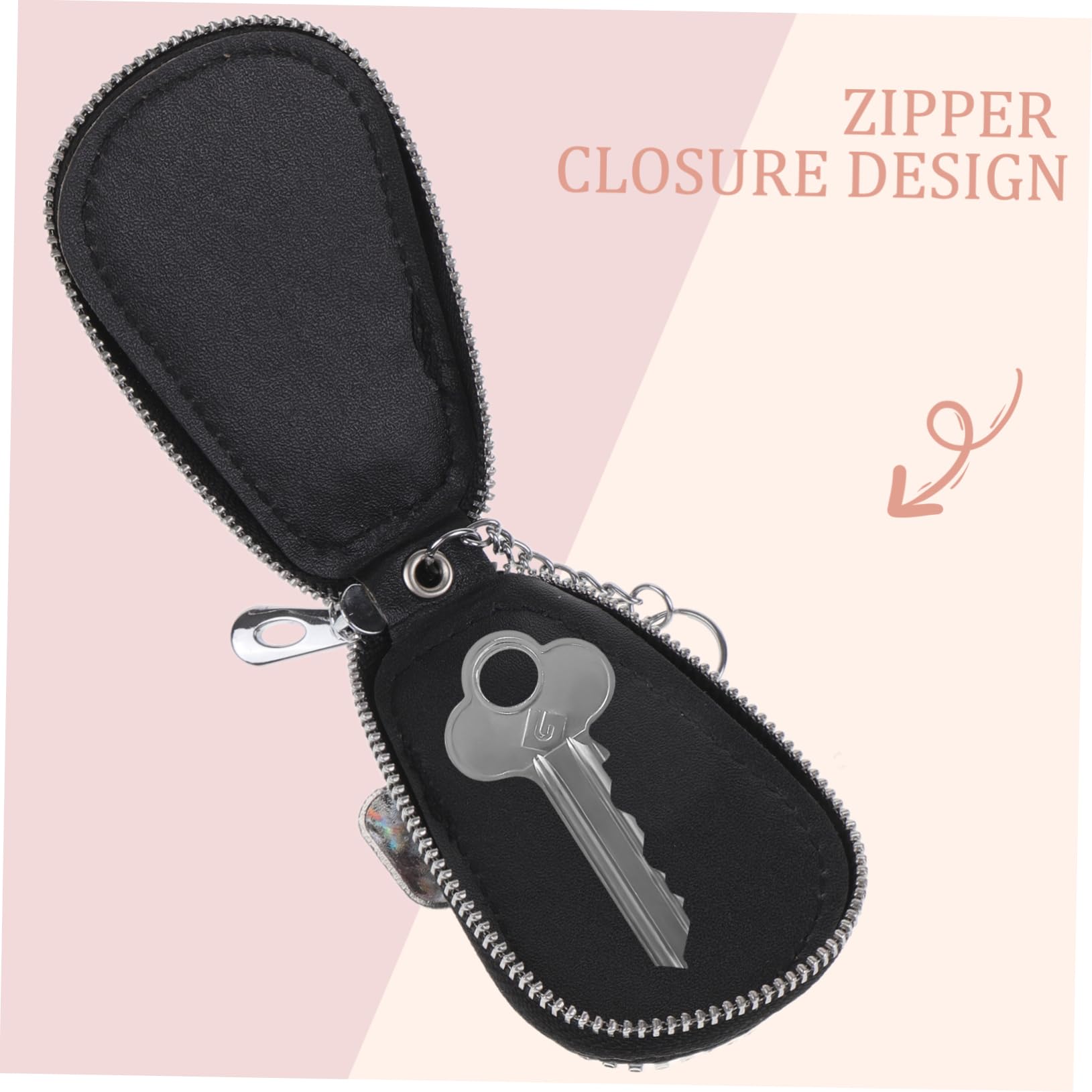 LIFKOME 3pezzi Custodia Per Chiavi Auto Strass Elegante Pouch Protettivo Per Chiavi Con Design Minimalista e Chic Accessorio Fashion Per Auto Adatta Tutti Gli Stili