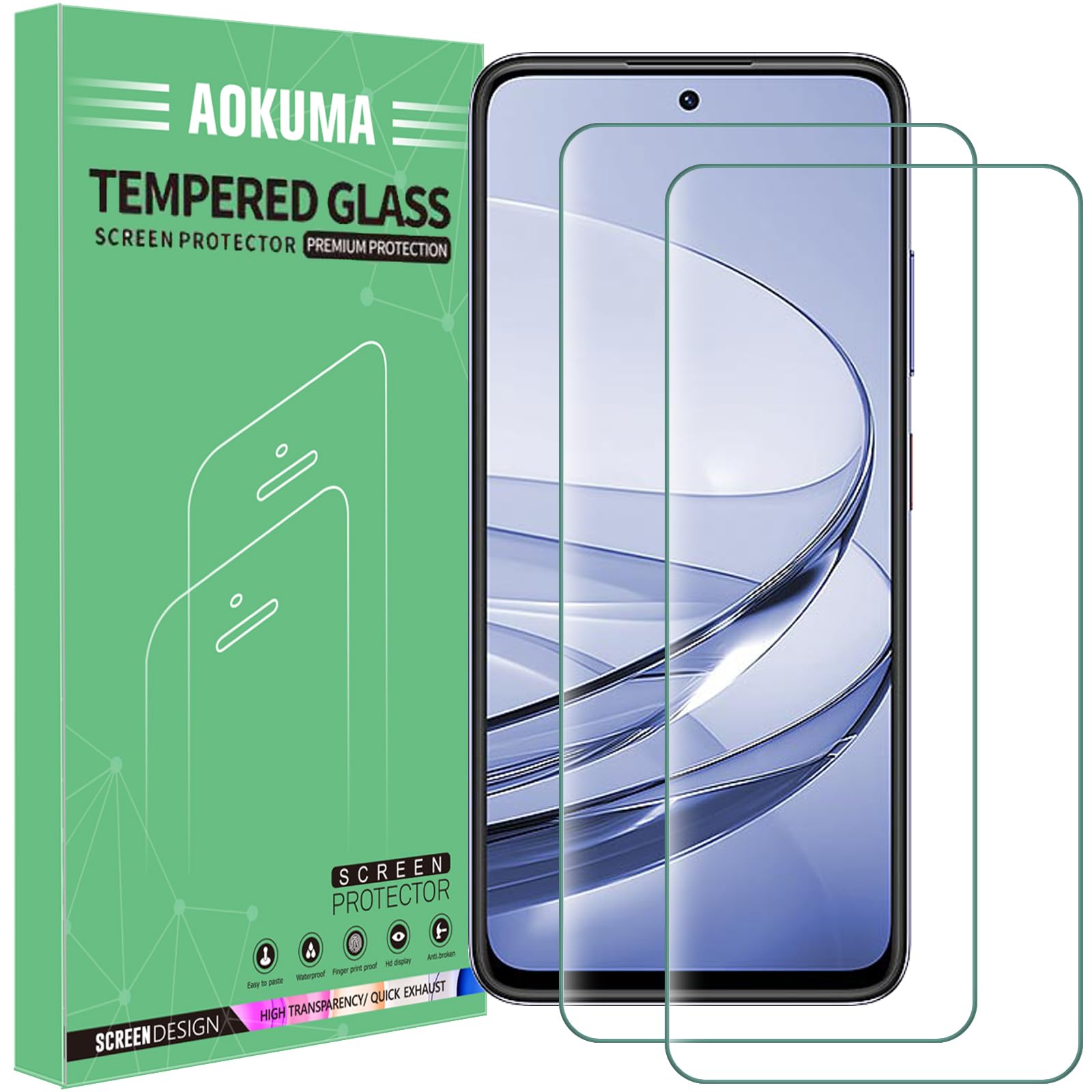 Vetro Temperato Curvo Nero Pellicola In Vetro Temperato 9D Per Huawei P9 Plus - Bordo Curvo Nero, Protezione Totale! Protettore Schermo Totale - Foto 10