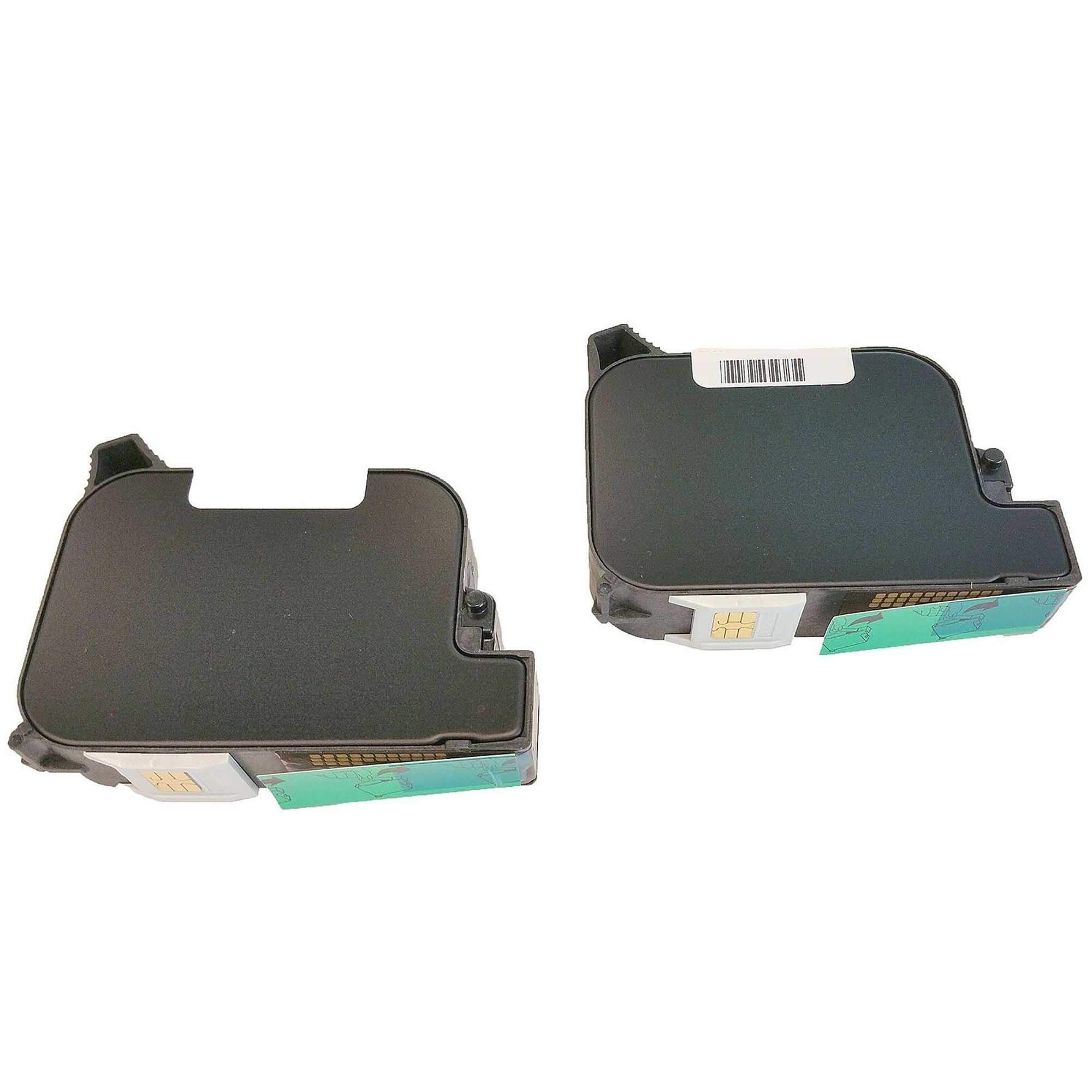 2X CARTUCCIA DI INCHIOSTRO 42ML COMPATIBILE PER FP POSTBASE 30 45 65 85 100 BLU CON CHIP