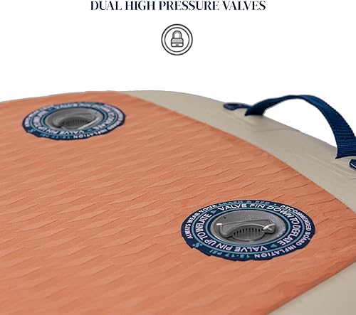 Miniatura 6 de ISLE Megalodon - Tabla de remo inflable y paquete de accesorios iSUP  Capacidad de hasta 1,050 libras, duradera, ligera, estable  12 pies de largo x