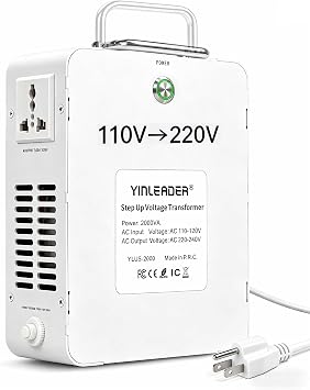 2000w Step Up Transformer 120v to 240v,110v to 220v Voltage Converter