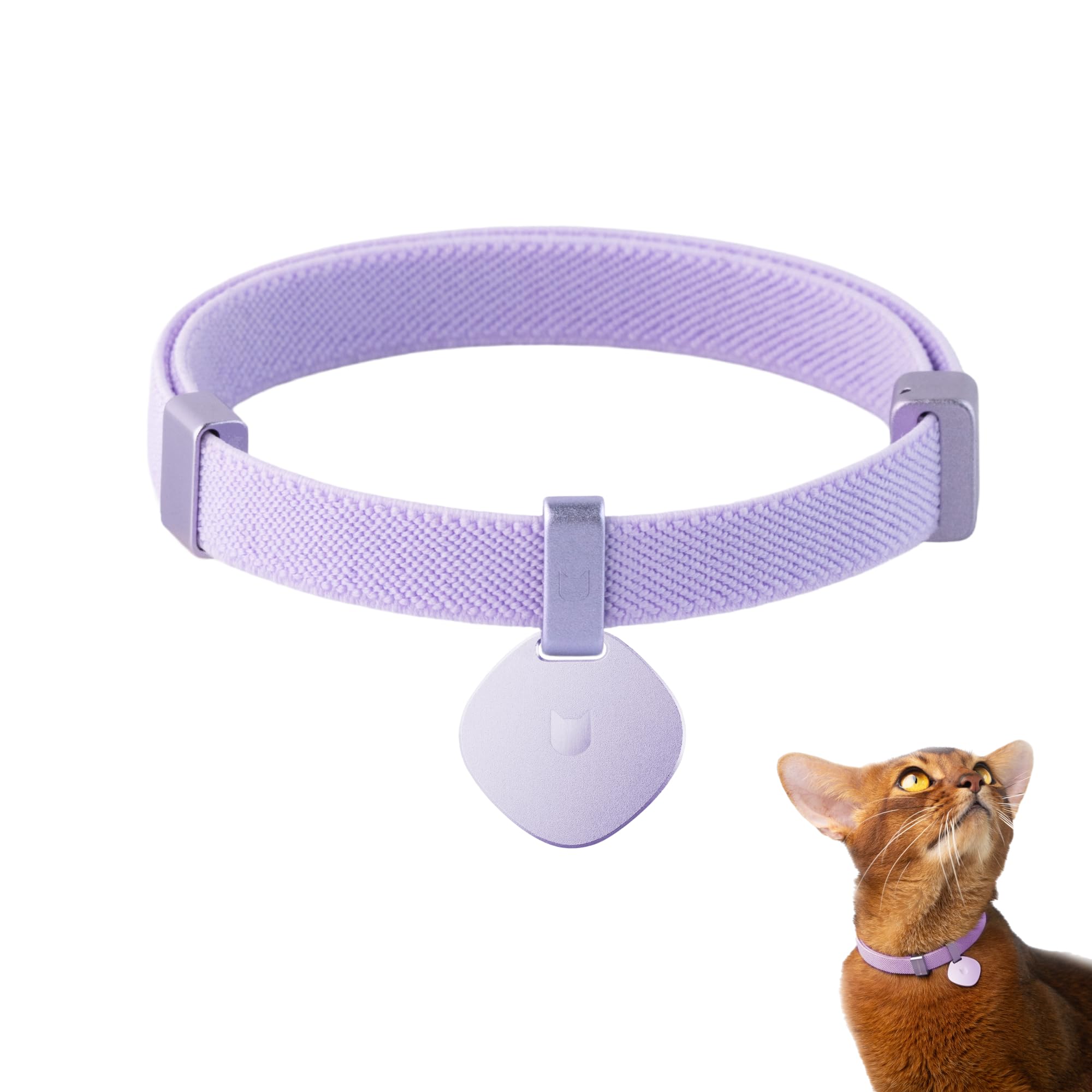 Collier pour chat anti-rupture élastique protégeant le cou des chatons joueurs