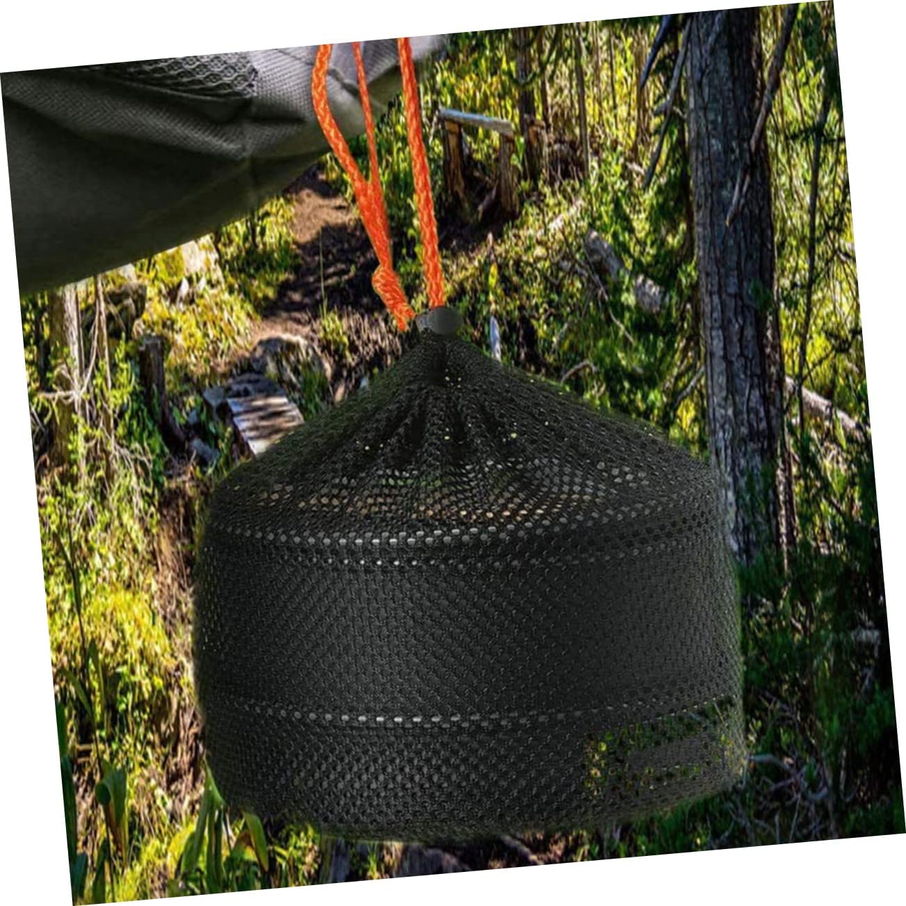 KICHOUSE 2-Person Camping Cookware Set Portable Teapot Outdoor Cooking Utensils Non-Stick Aluminum Folding Fork Spoon Picnic Tableware Style