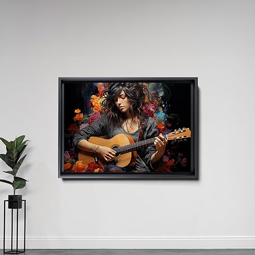 Miniatura 5 de Print guitar canvas print wall decor, ready to hang wall print, design canvas print, Canvas Wall Dekor