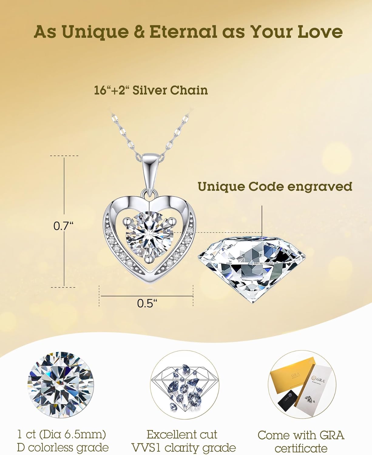 Mothers Day Gifts, Mom Gifts from Daughter Son, Necklace for Mom, Silver Necklace Gifts with Rose Flower for Grandma Daughter Girlfriend and Wife on Birthday Anniversary - Image 5