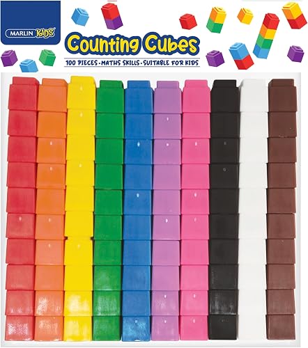 Marlin Kids Counting Cube 100-Piece Set