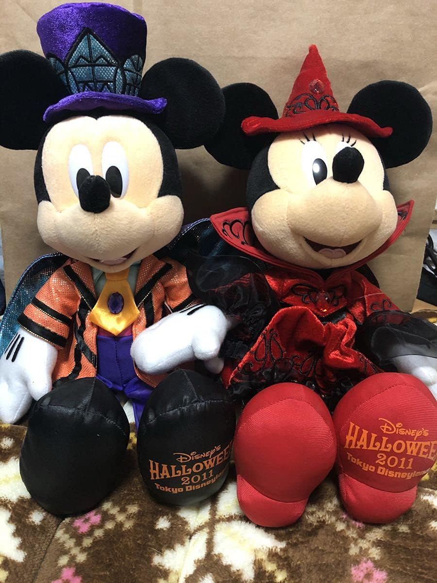Amazon ディズニーランド ミッキー ミニー ハロウィン 11 ぬいぐるみ セット ディズニー ミッキーマウス ミニーマウス 303 ぬいぐるみ おもちゃ