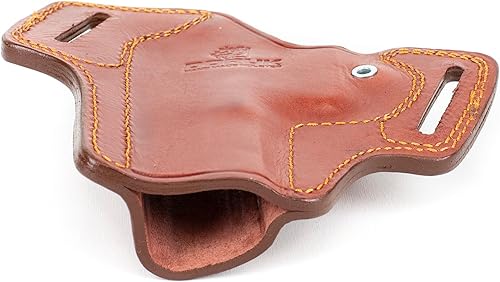 Miniatura 4 de Doruk Funda para Glock 17, 19, 23, 32 Owb Combat Master - Funda de cuero hecha a mano