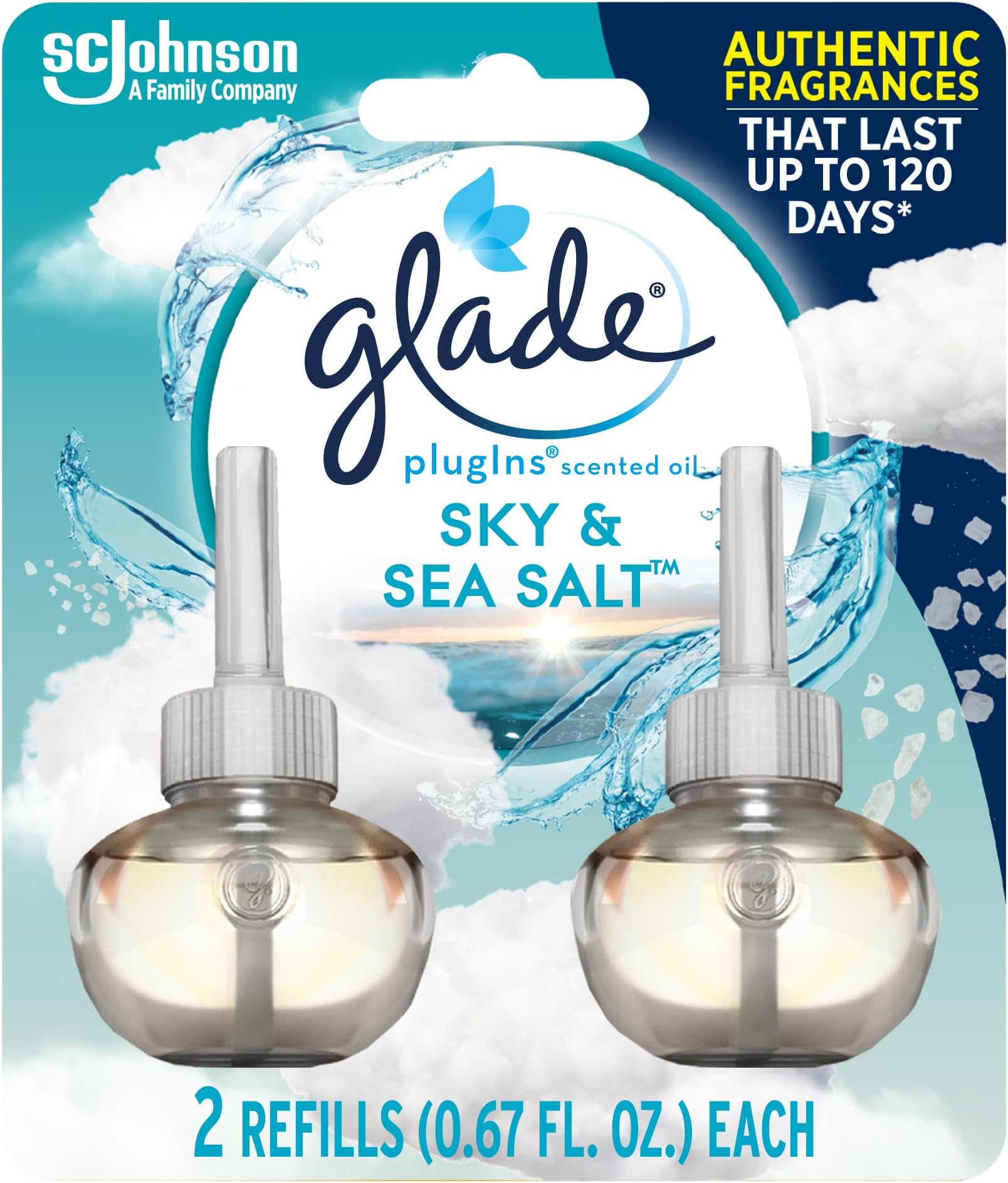 Glade Elegant Amber & Oud PlugIns Scented Oil Air Freshener