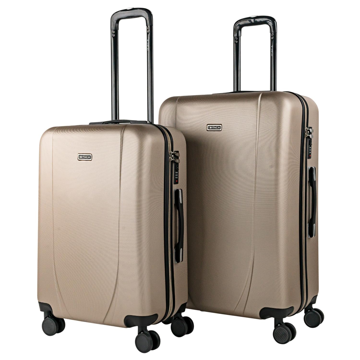ITACA - Maleta de Cabina 55x40x20 - Maletas De Viaje Cabina Rígidas Trolley con 4 Ruedas Dobles para Avion Ligera Equipaje De Mano Candado de Combinación. Compatible Ryanair, Verde Menta — view 27