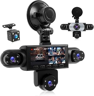CAMECHO 4-channel dash cam