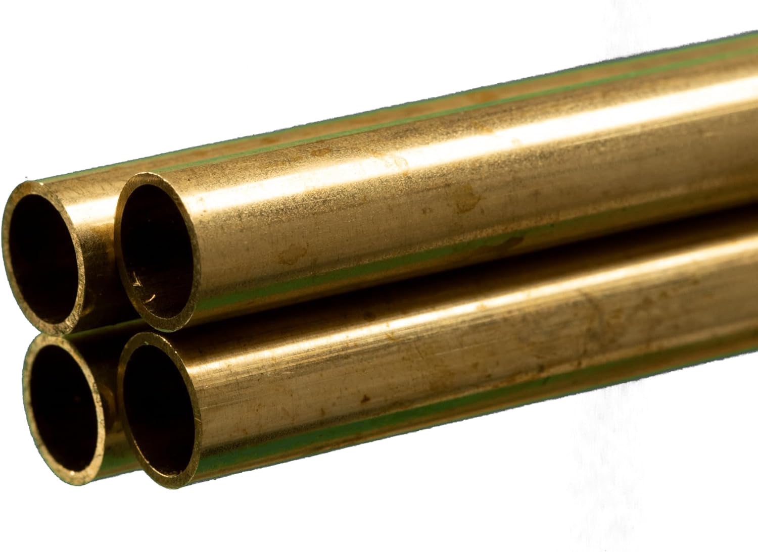 K&S Precision Metals Round Brass Tube 9225 – 3/4" OD x 0.029" Wall x 36" Long – DIY Crafts, Plumbing, HVAC, Modeling, Made in USA, 2 Tubes