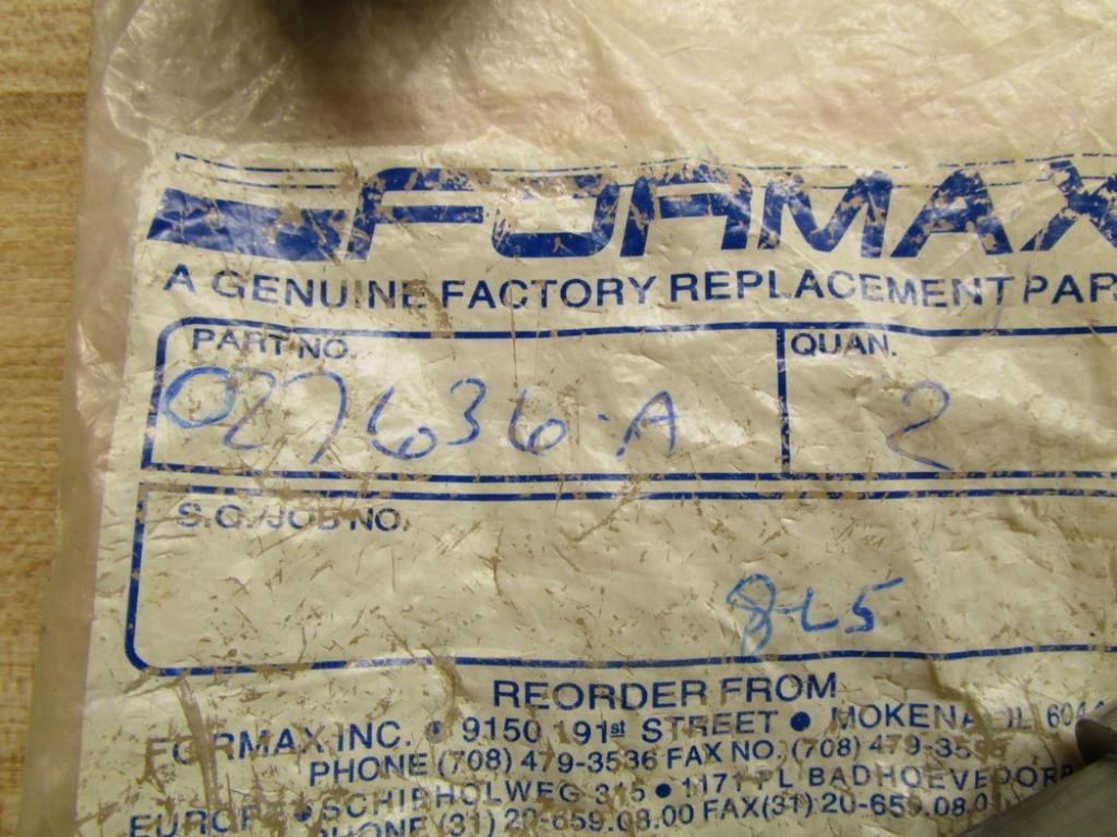 Formax 027636-A Bolt (Pack of 2)