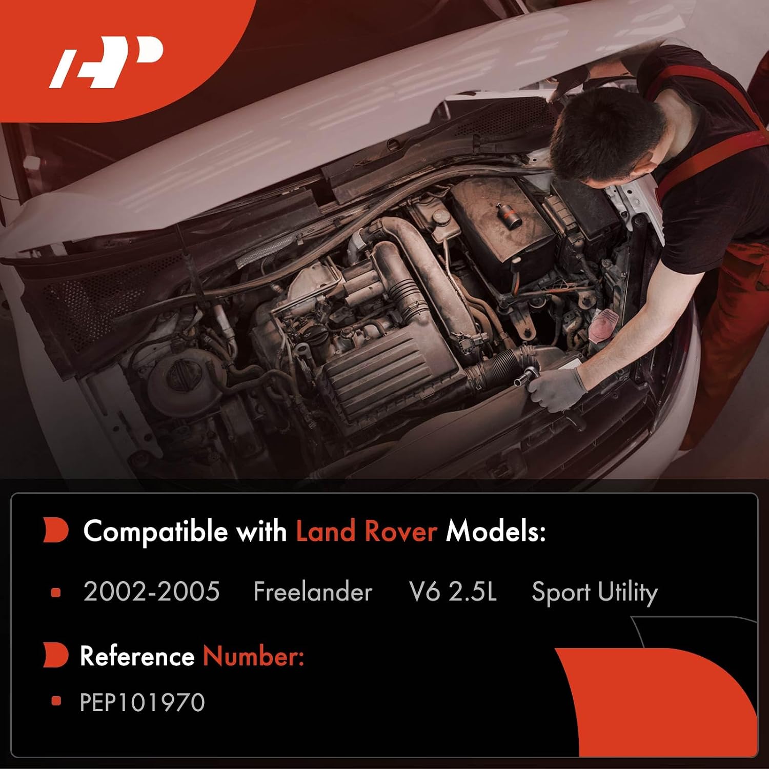 A-Premium Engine Thermostat Coolant Pipe Compatible with Land Rover - Freelander 2002 2003 2004 2005, 2.5L, Sport Utility