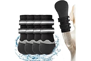 Premium Dog Booties for Enhanced Protection in Winter and on Hot Surfaces