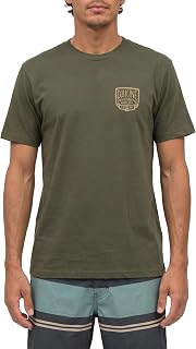 Dakine Men's Badged Short Sleeve T-Shirt – Regular Fit, Pre-Shrunk, Soft-Touch Logo Tee