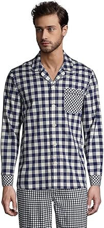 Amazon.com: Lands' End Draper James x Pantalones de pijama altos de tela  ancha para hombre : Ropa, Zapatos y Joyería