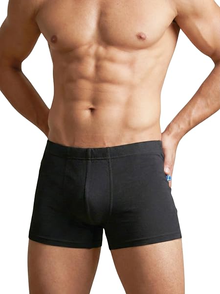 Liabel Boxer Uomo Cotone 100% Traspirante (Confezione da 3) Mutande Uomo Boxer Intimo per Comfort Quotidiano - Taglie M XXL - 1