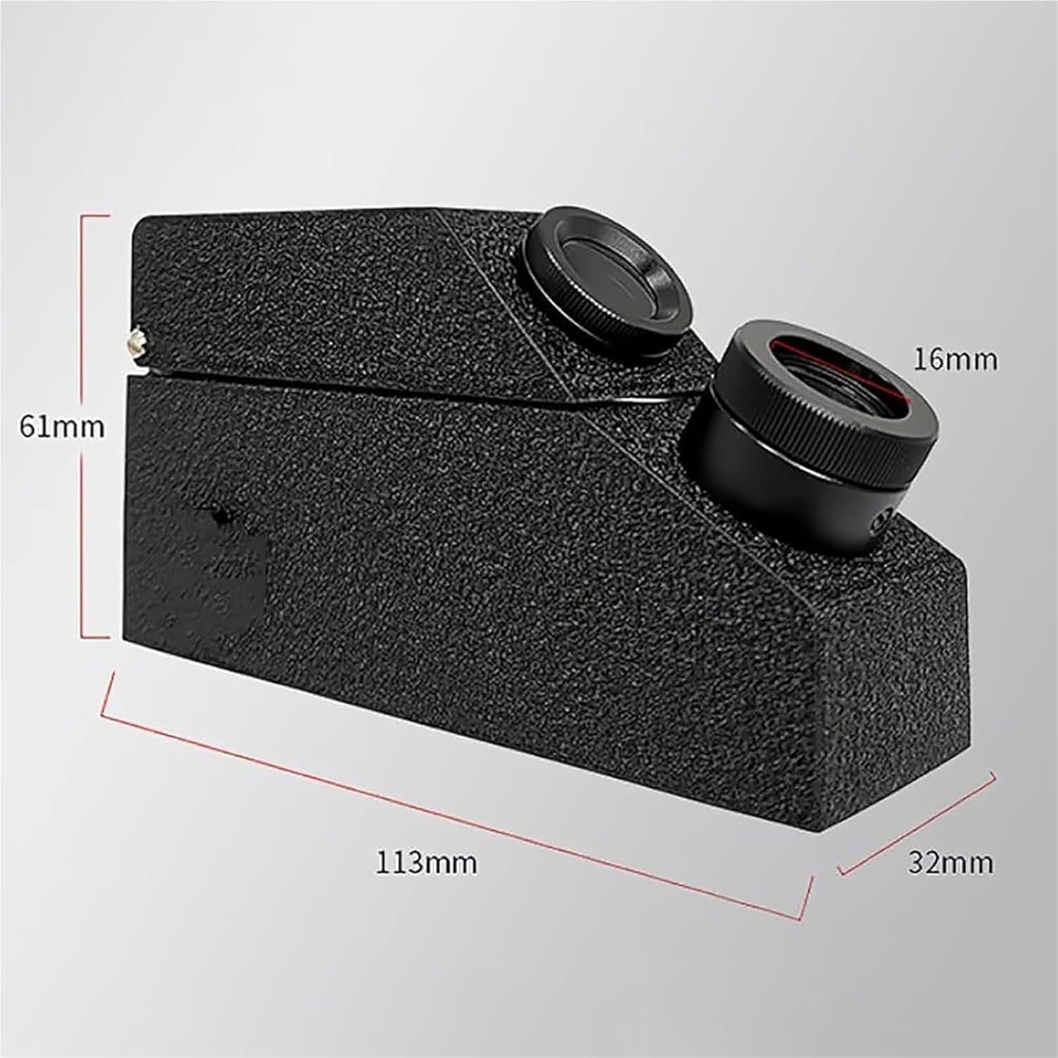 Portable Refractometer for Jewelry with Built-in LED Light, Measurement Range 1.30-1.81ri, Accuracy ±0.002 - Essential Tool for Jewelry Repair and Identification