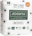 JOONYA Pull-Up Pants Baby Diapers | 12-Hour Ultra-Dry Protection For Toddlers | Size 5 XL (24-37 lb), 23 Count | Made in Denmark, Thin Unisex Fit, Non Toxic, Eco-Friendly, Overnight Use