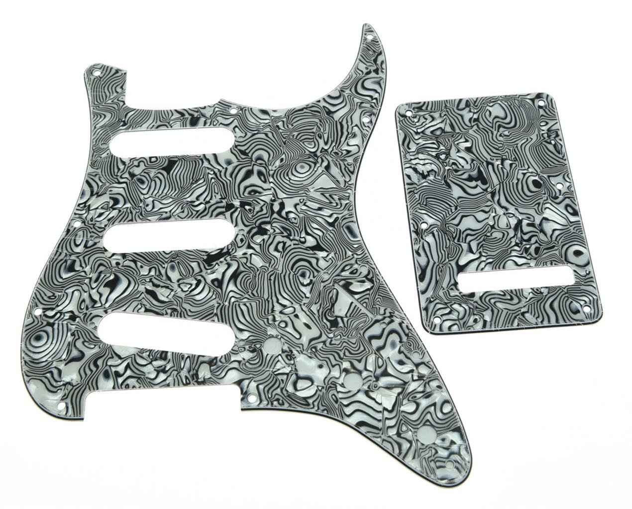 Battipenna HSS KAISH 11 Fori Per Chitarra Fender MIM Stratocaster, Piastra Posteriore Inclusa