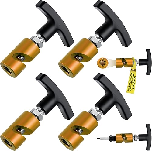 Miniatura 13 de Abrazadera de puntales para capó de automóvil, abrazadera de puntal de capó, herramienta de separación de bujías de 14mm con punta de latón, clip