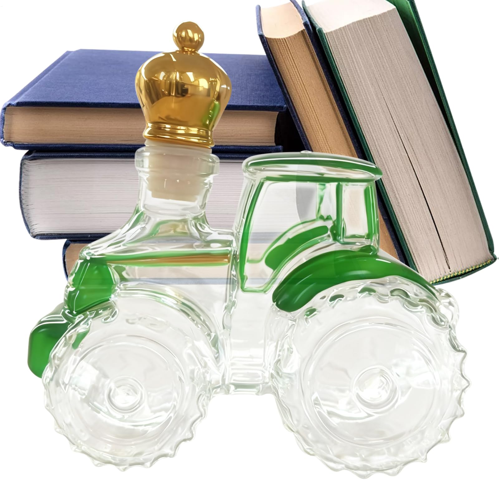 Carafe à whisky tracteur de 300 ml en verre pour bourbon et spiritueux