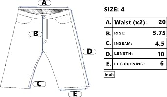 Jordache girls Bermuda Shorts