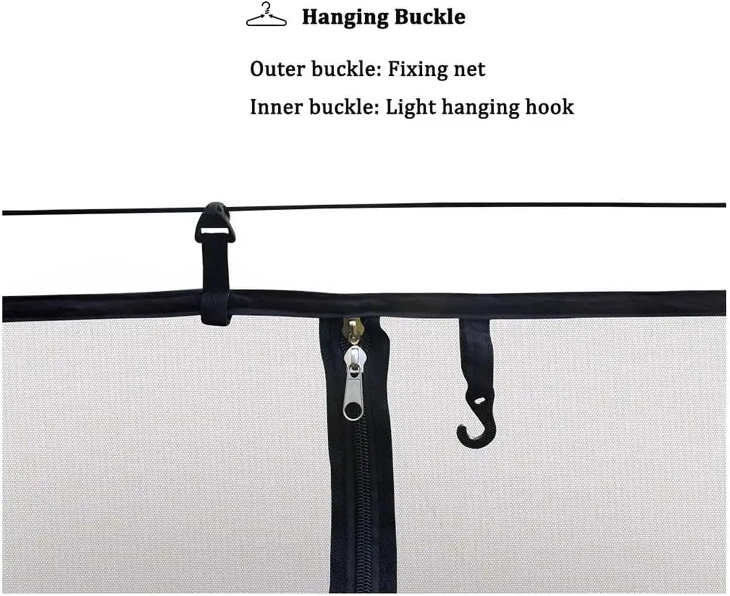 Camp Outdoor Easy Setup Travel Portable Hammock Mosquito Net Fabric Nylon Camping Double Person Foldable Separating Mosquito Bed Net Strong (Army Green)