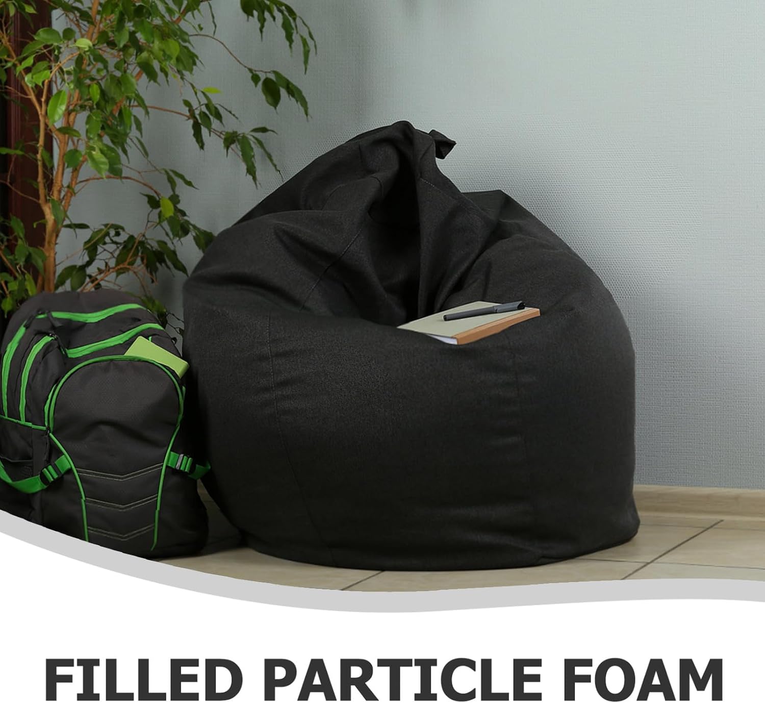 1bag Memory Foam Filling for Bean Bags Couch Cushion Stuffing Shredded Foam Beads for Couch Soft Pillow Fluff